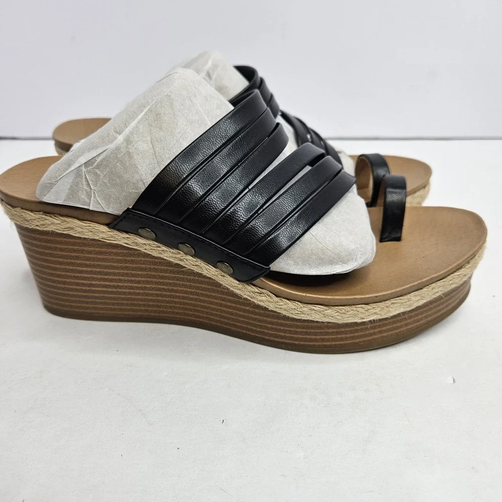 Wonderly Sandals Wedge Heel Size‎ 6.5 Heel 3
